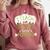 I Teach The Cutest Little Monsters Halloween Teacher Spooky Comfort Colors Sweatshirt Crimson