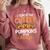 I Teach The Cutest Pumpkins In The Patch Halloween Teacher Comfort Colors Sweatshirt Crimson