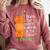 I Teach The Cutest Pumpkins In Patch Pre-K Halloween Teacher Comfort Colors Sweatshirt Crimson