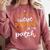 I Teach The Cutest Pumpkins In The Patch Shirt Teacher Comfort Colors Sweatshirt Crimson