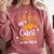 I Teach The Cutest Pumpkins In The Patch Teacher School For Men Women Kids Comfort Colors Sweatshirt Crimson