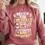 I Teach You Life Skills Home Economics Teacher Comfort Colors Sweatshirt Crimson