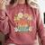 Teach Love Inspire Retro Groovy Daisy Back To School Teacher For Men Women Kids Comfort Colors Sweatshirt Crimson Teach Love Inspire Retro Groovy Daisy Back To School Teacher For Men Women Kids Comfort Colors Sweatshirt Crimson