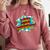 I Teach Superheroes Retro Comic Super Teacher Graphic Comfort Colors Sweatshirt Crimson I Teach Superheroes Retro Comic Super Teacher Graphic Comfort Colors Sweatshirt Crimson
