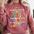 Teacher We Are Like a Box Of Crayons For Men Women Kids Comfort Colors Sweatshirt Crimson