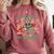 Teacher Christmas Rockin' Around The Classroom Men Women Kids Comfort Colors Sweatshirt Crimson Teacher Christmas Rockin' Around The Classroom Men Women Kids Comfort Colors Sweatshirt Crimson
