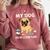 Teacher My Dog Ate My Lesson Plans School Staff Comfort Colors Sweatshirt Crimson