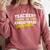 Teacher Educational Superhero School Teachers Comfort Colors Sweatshirt Crimson Teacher Educational Superhero School Teachers Comfort Colors Sweatshirt Crimson