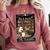 The Teacher Ghost Book Reading Books Lover Halloween Comfort Colors Sweatshirt Crimson