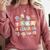 Teacher Groovy Play Is Learning Back To School Comfort Colors Sweatshirt Crimson Teacher Groovy Play Is Learning Back To School Comfort Colors Sweatshirt Crimson