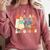 Teacher Halloween Cute Booooks Ghost Read More Books Comfort Colors Sweatshirt Crimson Teacher Halloween Cute Booooks Ghost Read More Books Comfort Colors Sweatshirt Crimson