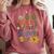 Teacher Inspire Love Comfort Colors Sweatshirt Crimson Teacher Inspire Love Comfort Colors Sweatshirt Crimson