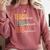 Teacher Kindness Compassion Confidence Teaching Comfort Colors Sweatshirt Crimson Teacher Kindness Compassion Confidence Teaching Comfort Colors Sweatshirt Crimson