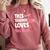 This Teacher Loves Her Flock Teaching Flamingo Girl Comfort Colors Sweatshirt Crimson This Teacher Loves Her Flock Teaching Flamingo Girl Comfort Colors Sweatshirt Crimson