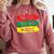 Teacher Magic Black History Month Educator For Men Women Comfort Colors Sweatshirt Crimson