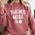 Teacher Mode On School Education Educator Comfort Colors Sweatshirt Crimson Teacher Mode On School Education Educator Comfort Colors Sweatshirt Crimson