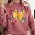 Teacher Pencil Coquette Bow Back To School Teacher Comfort Colors Sweatshirt Crimson Teacher Pencil Coquette Bow Back To School Teacher Comfort Colors Sweatshirt Crimson
