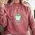 Teacher Supporter Bucket Filler Hero Comfort Colors Sweatshirt Crimson