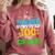 My Teacher Survived 100 Days Of Me Dab 100 Days Of School For Men Women Kids Comfort Colors Sweatshirt Crimson
