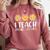 Teacher I Teach Smart Cookies For Men Women Kids Comfort Colors Sweatshirt Crimson Teacher I Teach Smart Cookies For Men Women Kids Comfort Colors Sweatshirt Crimson