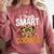 Teacher I Teach Smart Cookies Nerd Comfort Colors Sweatshirt Crimson
