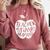 Teacher Of Tiny Humans Preschool Kindergarten Teacher Comfort Colors Sweatshirt Crimson