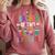 Teacher Of Tiny Superheroes Comfort Colors Sweatshirt Crimson Teacher Of Tiny Superheroes Comfort Colors Sweatshirt Crimson