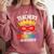 Teachers Are Just Superheroes In Disguise Fun Back To School Comfort Colors Sweatshirt Crimson