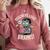 Teachers Love Brains Shirt Men Women Teacher Halloween Comfort Colors Sweatshirt Crimson