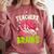 Teachers Love Brains Skeleton Halloween Teacher Funny Comfort Colors Sweatshirt Crimson Teachers Love Brains Skeleton Halloween Teacher Funny Comfort Colors Sweatshirt Crimson