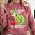 Teachersaurus Rex Dinosaur Like A Normal Teacher Saurus Comfort Colors Sweatshirt Crimson