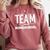 Team Homeschool Homeschooler Homeschooling Teacher Mom Kids Comfort Colors Sweatshirt Crimson Team Homeschool Homeschooler Homeschooling Teacher Mom Kids Comfort Colors Sweatshirt Crimson