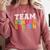 Team Kindergarten Shirt Boy Girl Teacher Graduation Comfort Colors Sweatshirt Crimson