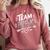 Team Pre K T Shirt Fun For Kids And Teachers Comfort Colors Sweatshirt Crimson Team Pre K T Shirt Fun For Kids And Teachers Comfort Colors Sweatshirt Crimson