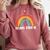 Team Pre-K Teacher Crew Squad Hello Back School Graduation Comfort Colors Sweatshirt Crimson