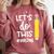 Lets Do This Test Day State Testing Teacher Motivational Comfort Colors Sweatshirt Crimson