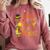 Thankful For My 4th Grade Turkey Thanksgiving Turkey Teacher Comfort Colors Sweatshirt Crimson Thankful For My 4th Grade Turkey Thanksgiving Turkey Teacher Comfort Colors Sweatshirt Crimson