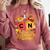 Thanksgiving 67 Meme Science Teacher Periodic Table Women Comfort Colors Sweatshirt Crimson