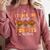 Thanksgiving Teacher I Teach The Cutest Turkeys In The Flock Comfort Colors Sweatshirt Crimson