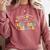 Third 3rd Grade Teacher Appreciation Teaching Wildflowers Comfort Colors Sweatshirt Crimson Third 3rd Grade Teacher Appreciation Teaching Wildflowers Comfort Colors Sweatshirt Crimson