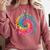 Tie Dye Prek Teacher Rainbow Preschool Back To School Girl Comfort Colors Sweatshirt Crimson Tie Dye Prek Teacher Rainbow Preschool Back To School Girl Comfort Colors Sweatshirt Crimson