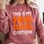 This Is My Tired Teacher Costume Quick Easy Lazy Halloween For Men Women Comfort Colors Sweatshirt Crimson This Is My Tired Teacher Costume Quick Easy Lazy Halloween For Men Women Comfort Colors Sweatshirt Crimson