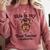 This Is My Tired Teacher Costume Skull Halloween Messy Bun Comfort Colors Sweatshirt Crimson This Is My Tired Teacher Costume Skull Halloween Messy Bun Comfort Colors Sweatshirt Crimson