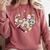 TK Vibes Back To School TK Kid Girl TK Team TK Teacher Women Comfort Colors Sweatshirt Crimson TK Vibes Back To School TK Kid Girl TK Team TK Teacher Women Comfort Colors Sweatshirt Crimson