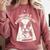 Today Is A Boston Terrier Day Cute Dog Lover Cartoon Comfort Colors Sweatshirt Crimson