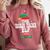 The Toddler Teacher Elf Christmas Matching Family Comfort Colors Sweatshirt Crimson The Toddler Teacher Elf Christmas Matching Family Comfort Colors Sweatshirt Crimson