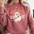 Trick Or Teach Groovy Retro Ghost Halloween Teacher Kids Comfort Colors Sweatshirt Crimson Trick Or Teach Groovy Retro Ghost Halloween Teacher Kids Comfort Colors Sweatshirt Crimson