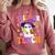 Trick Or Teach Teacher Ghost Teaching Fun Halloween Teacher Comfort Colors Sweatshirt Crimson