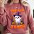 Trick Or Teach Teacher Halloween Ghost Pencil Floral Comfort Colors Sweatshirt Crimson Trick Or Teach Teacher Halloween Ghost Pencil Floral Comfort Colors Sweatshirt Crimson