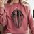 Trilobite Fossil Geology Teacher Student Geologist Comfort Colors Sweatshirt Crimson